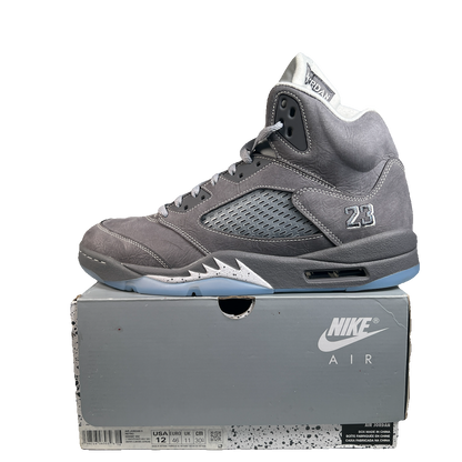 Jordan 5 Wolf Grey (2025) Size 12 USED s23199