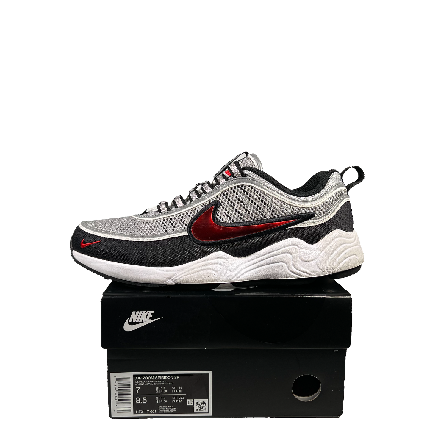 Nike Air Zoom Spiridon Sport Red (2024) Size 7 USED s20207