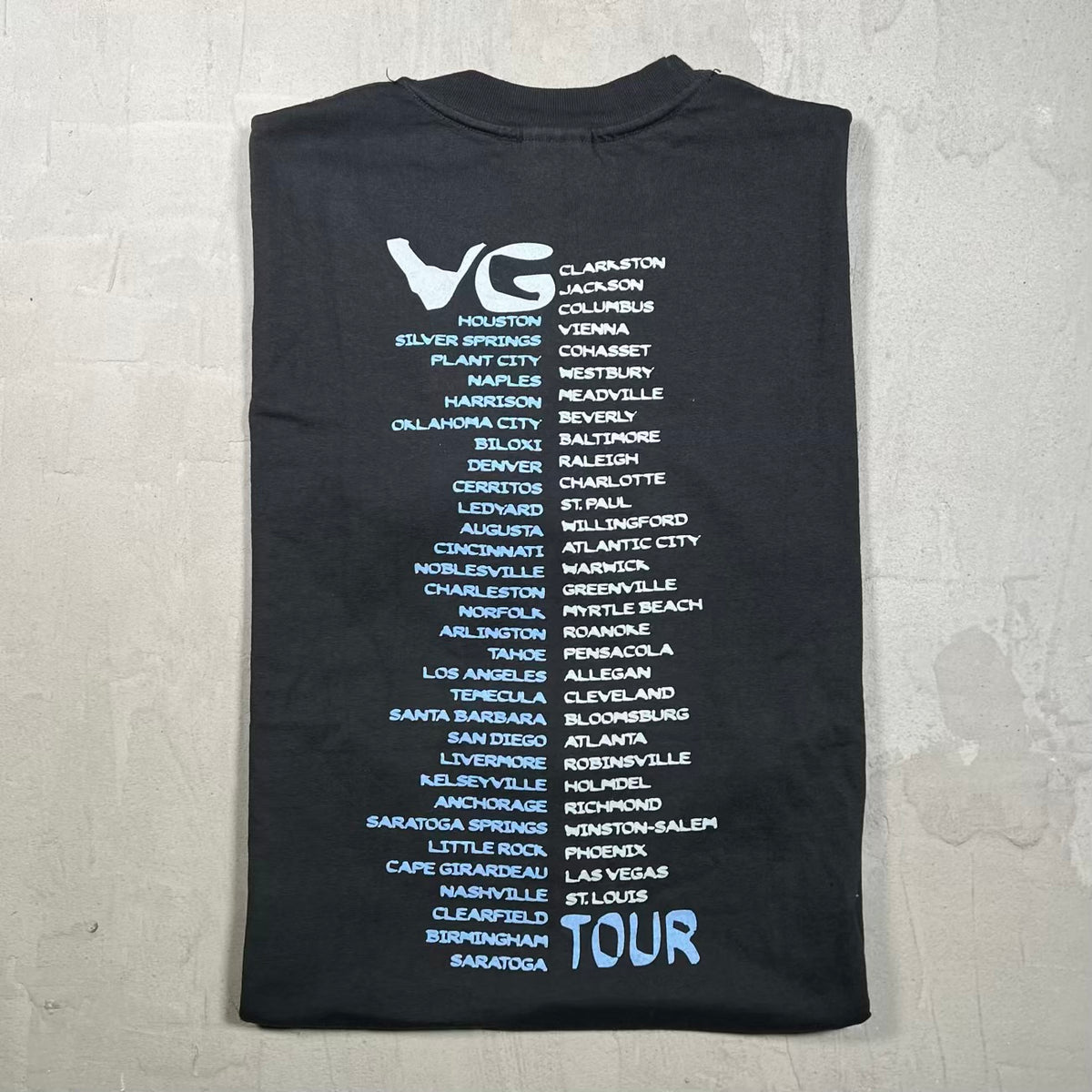1999 Vince Gill Country Music Tour Black Tee Size Medium USED v20287