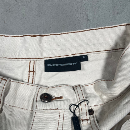 GV Gallery Raspberry Hills Berry Dirty Denim Jeans Size Small USED x17387