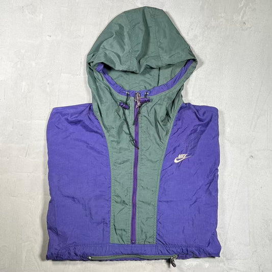 1990s Nike ACG Tri Color Anorak Jacket Size Small USED v20089