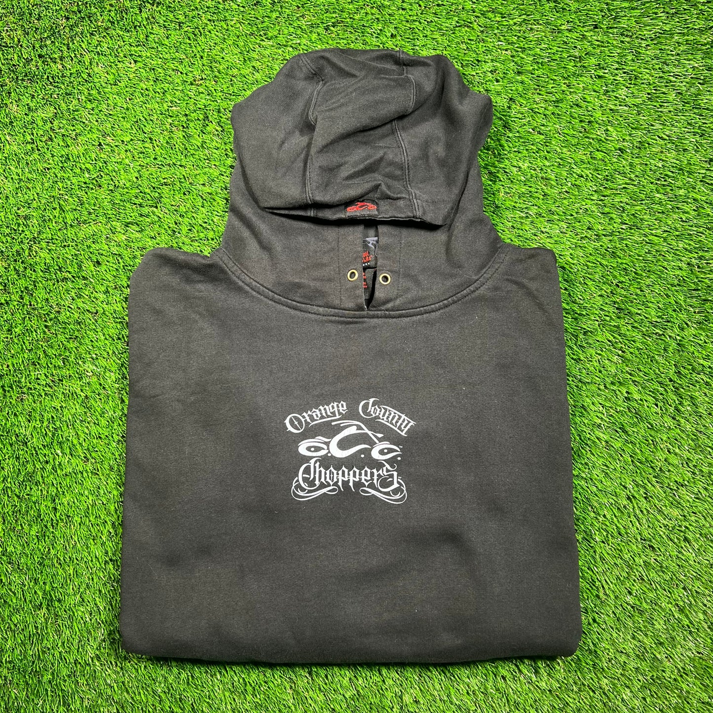 2010's Orange County Choppers Black Hoodie Size Large USED v18684