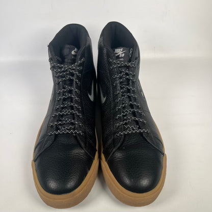 Nike Zoom Blazer Mid SB Black Gum Jewel (2020) Size 12 USED s23756