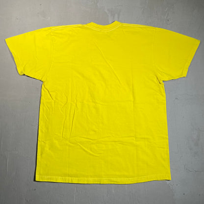 Supreme Ludens Yellow Tee Size Large USED x17635