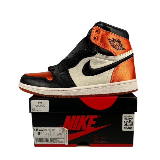 Jordan 1 High Satin Shattered Backboard Size 8m / 9.5w NEW s17465
