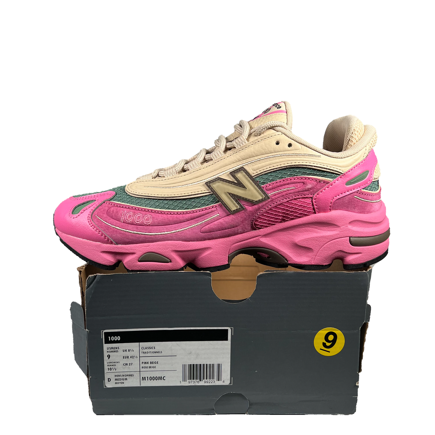 New Balance 1000 Aime Leon Dore Real Pink Sandstone (2024) Size 9 NEW s19392