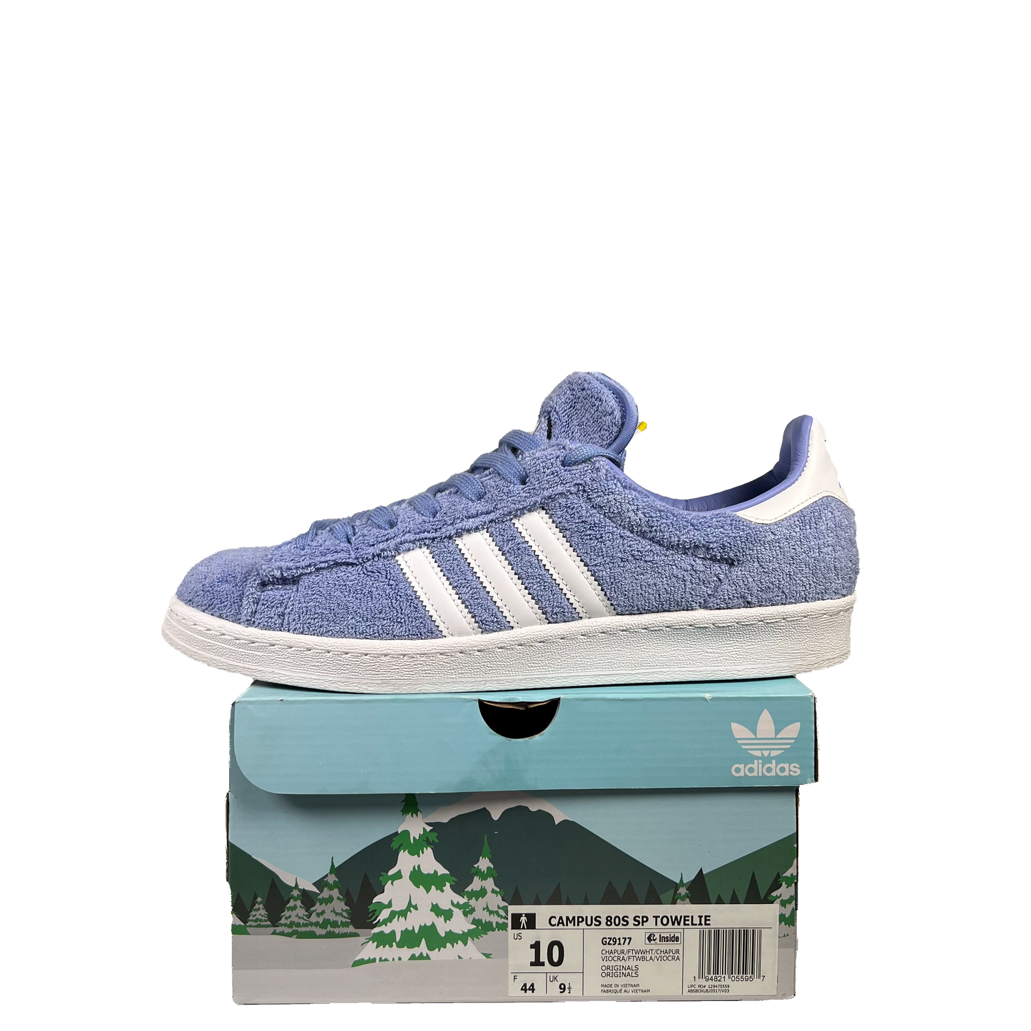 Adidas Campus 80s South Park Towelie (2021) Size 10 USED s20705
