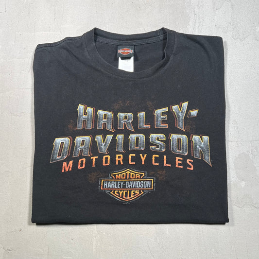 2015 Harley Davdison "Dallas" Black Tee Size XL USED v19153