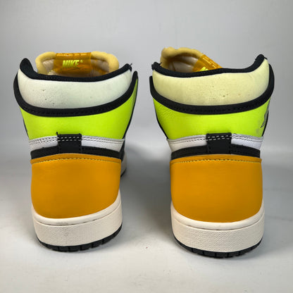Jordan 1 High White Black Volt University Gold (2021) Size 10.5 NEW s22324