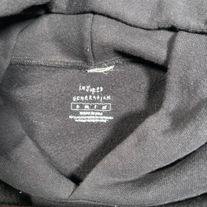 Asap Rocky Hows My Moshing Rolling Loud Black Hoodie Size Medium USED x16579