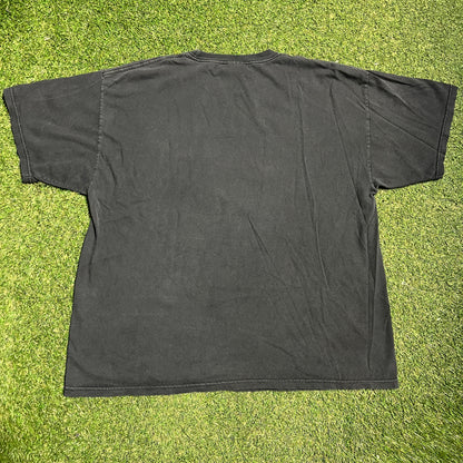 2007 WWE Undertaker Tripple Graphic Black Tee Size XL USED v16179