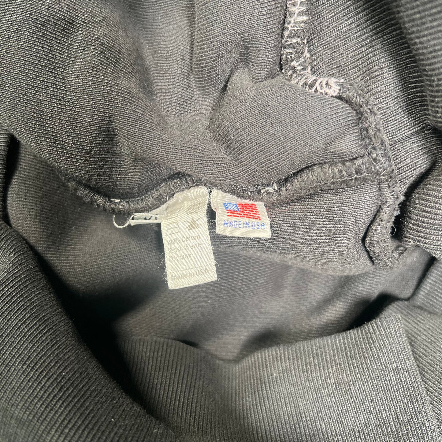 Kanye West 2020 Vision Double Layered Black Hoodie Size XL USED x16712