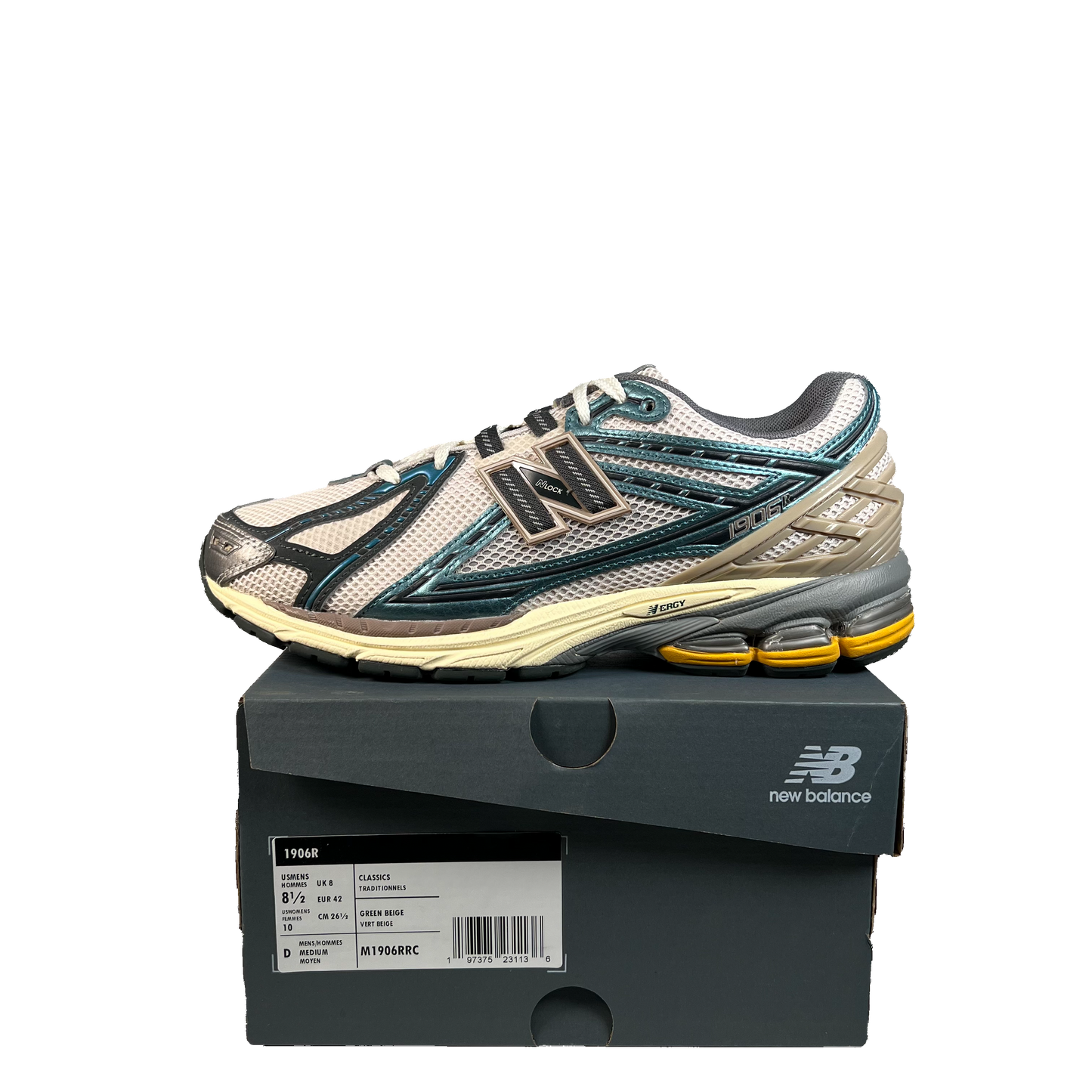New Balance 1906R Metallic Teal New Spruce (2024) Size 8.5 USED s22035