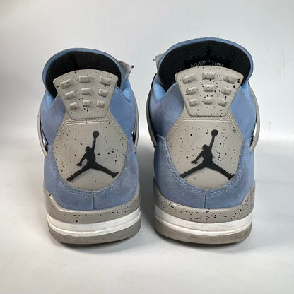 Jordan 4 University Blue (2021) Size 9.5 USED s23356