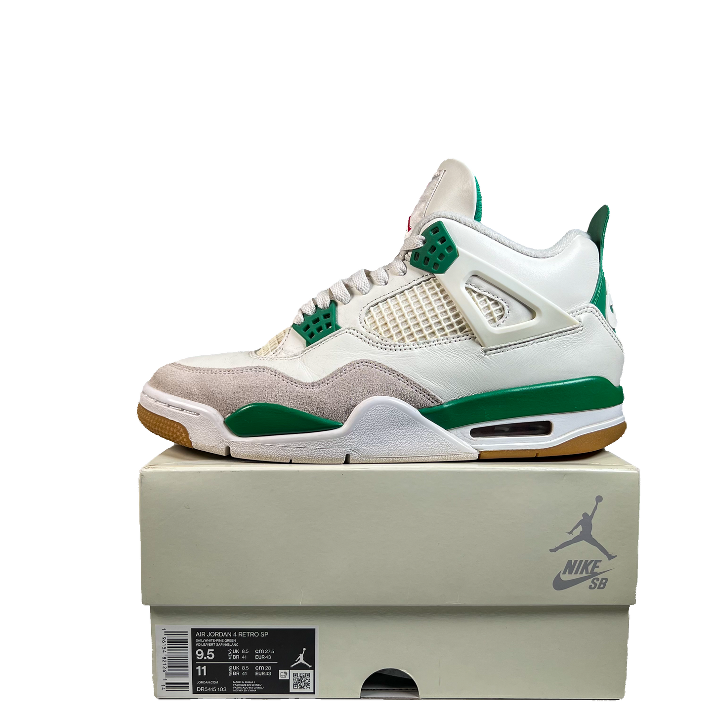 Jordan 4 Pine Green (2023) Size 9.5 USED s21252