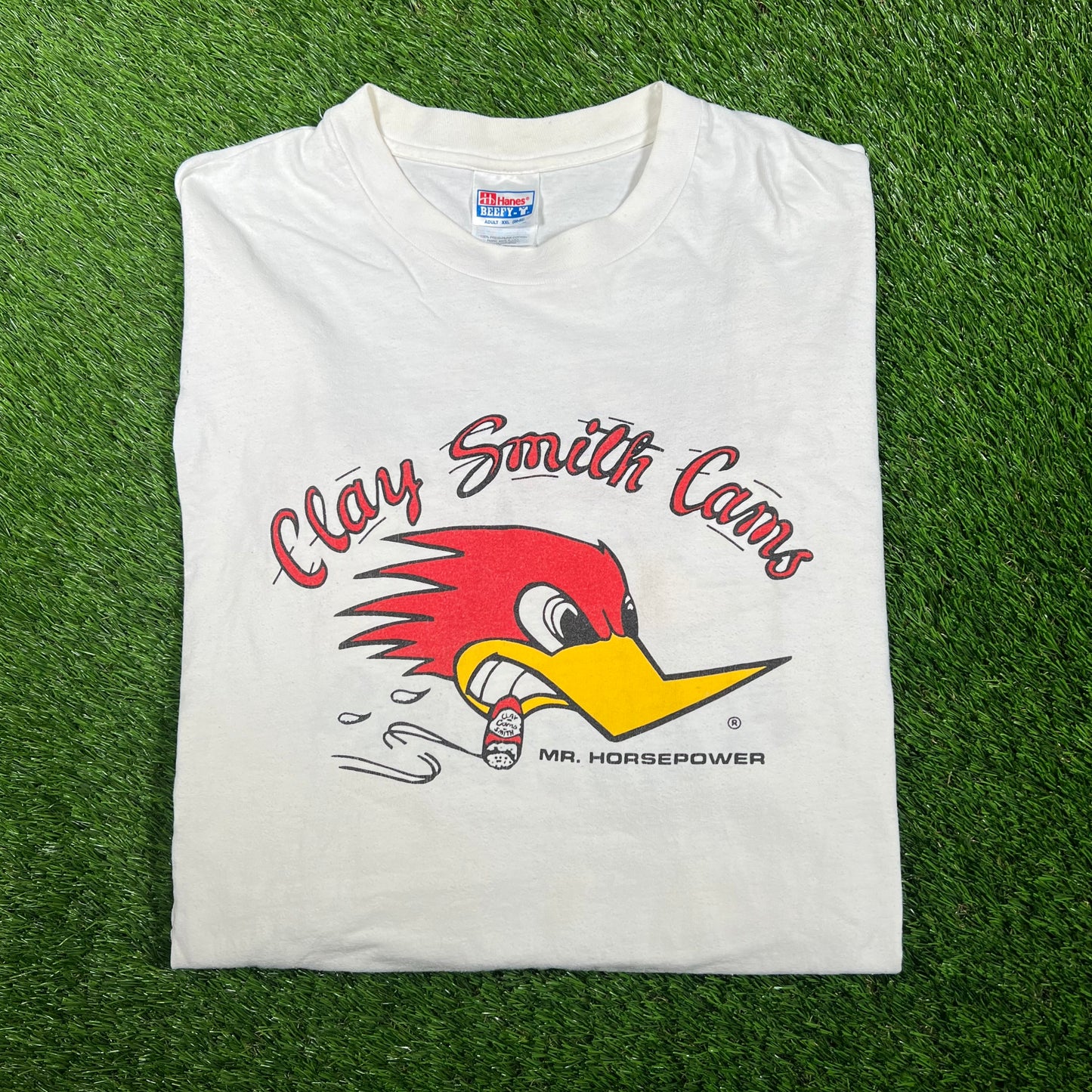 1990s Clay Smith Cans White Logo Longsleeve Size XXL USED v17345