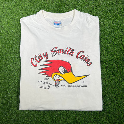 1990s Clay Smith Cans White Logo Longsleeve Size XXL USED v17345
