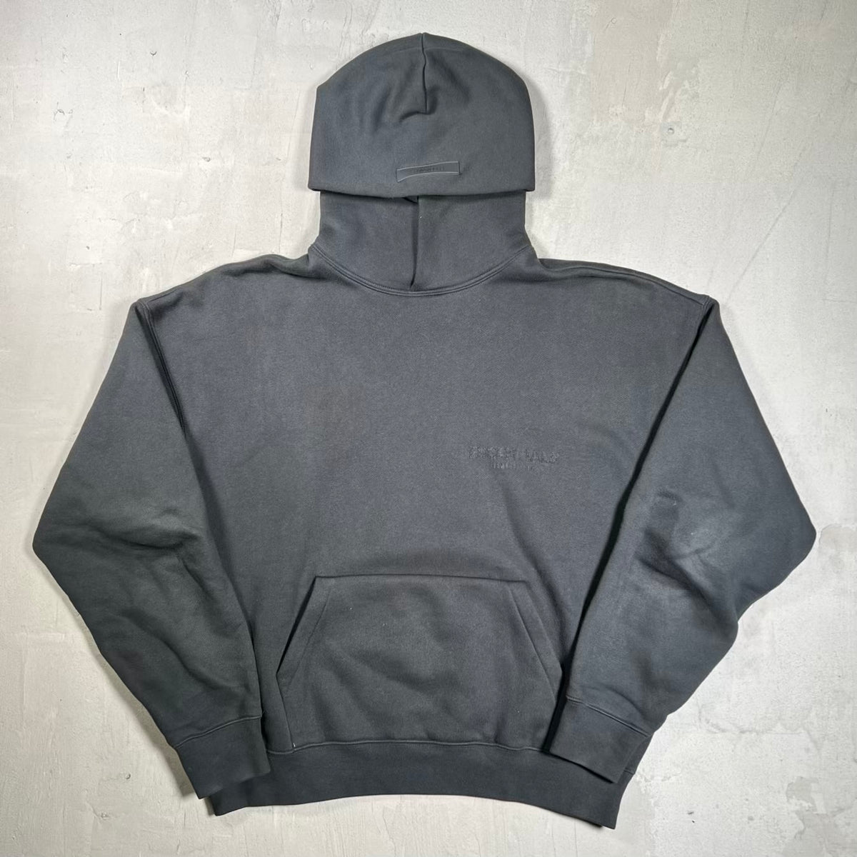 Essentials Fear of God FOG Black Hoodie Size XS USED x18770
