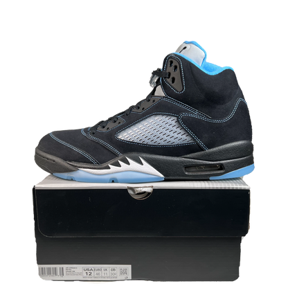 Jordan 5 Black University Blue (2026) Size 12 NEW s22343