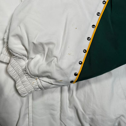 Supreme Studded Stadium White Jacket (2025) Size Large USED x18688