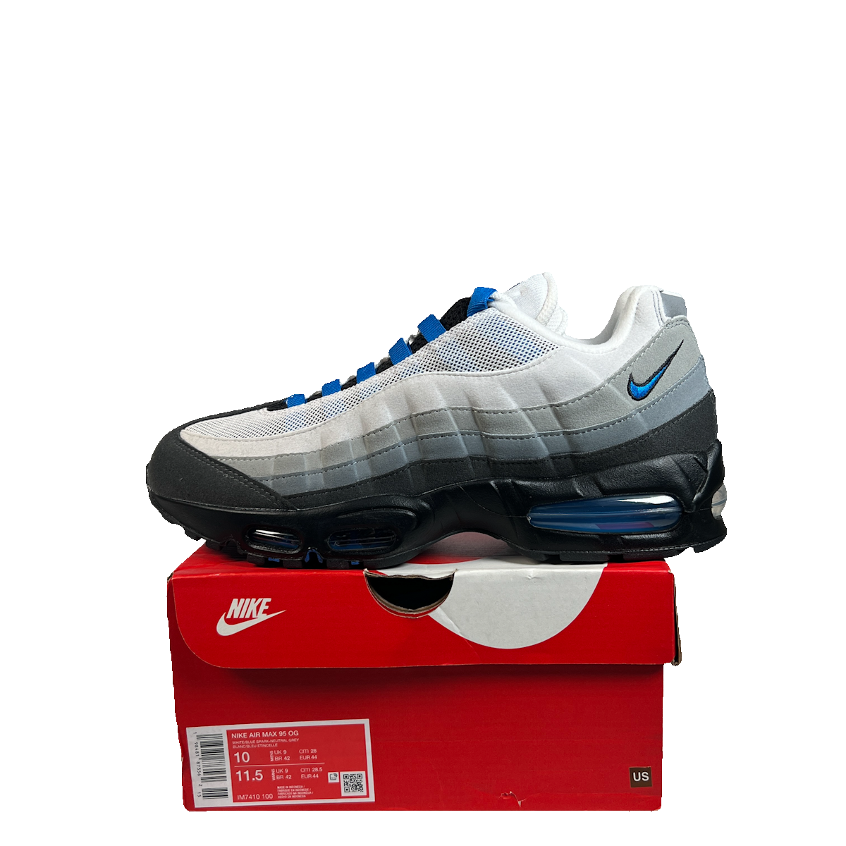 Nike Air Max 95 Big Bubble Blue Spark (2025) Size 10 NEW s22766