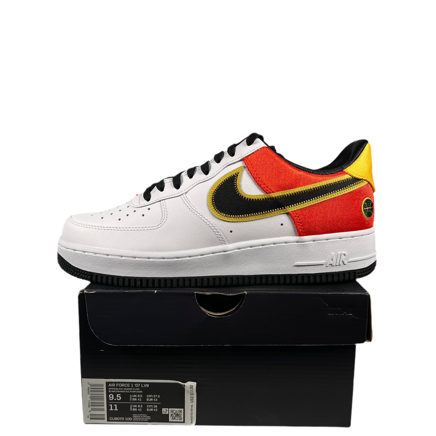 Nike Air Force 1 Low Raygun (2021) Size 9.5 NEW s18571