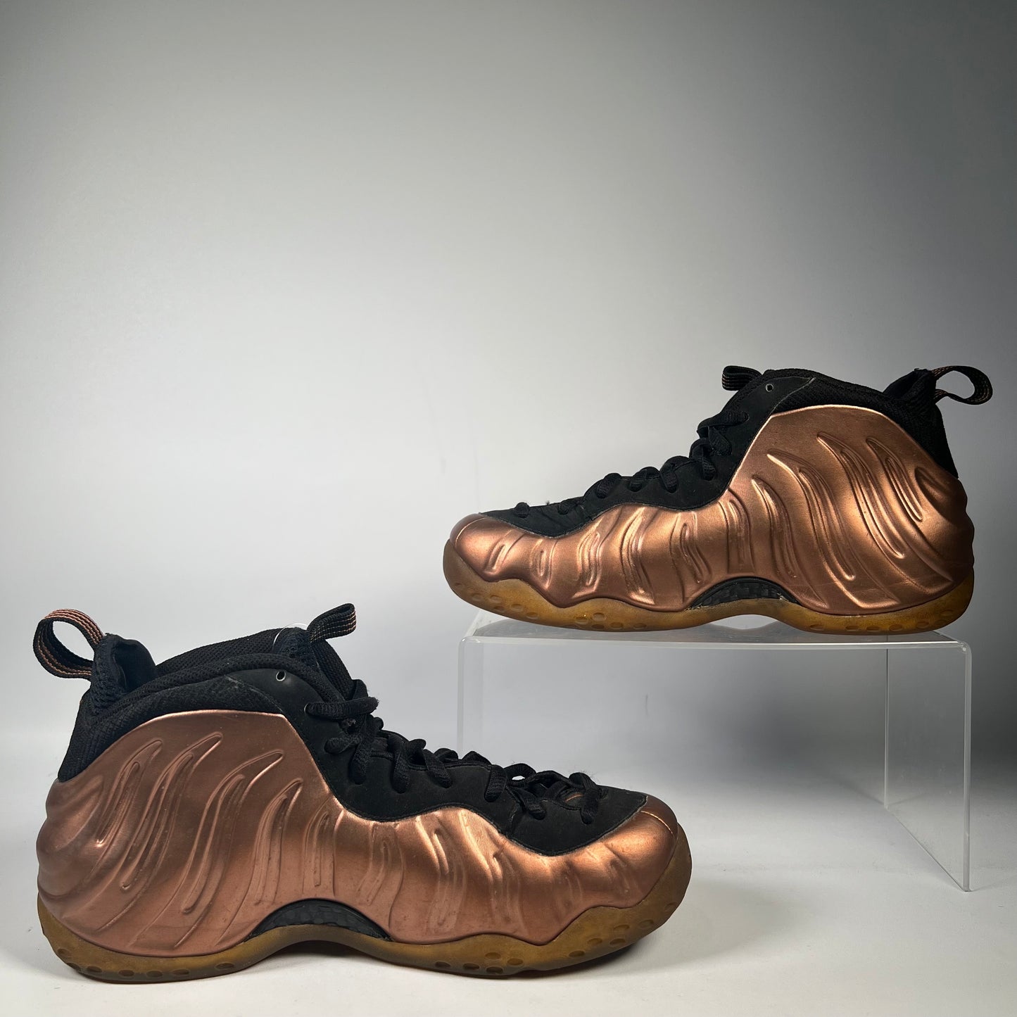 Nike Foamposite One Copper 2009 Size 8 USED S17115
