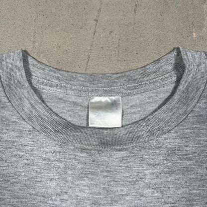 1999 Navy Ssur 'man On Fire Grey Tee Size XL USED x17122