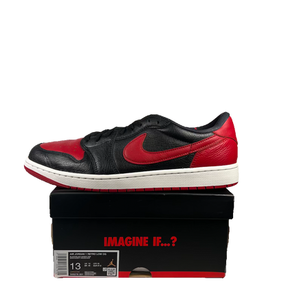 Jordan 1 Low Banned (2026) Size 13 USED s23697