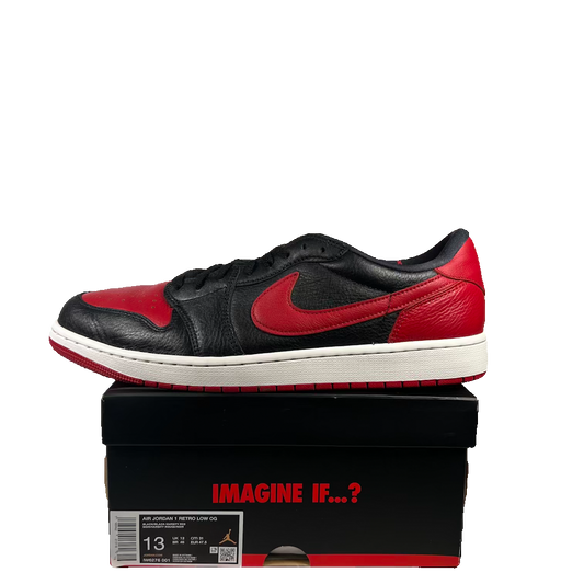 Jordan 1 Low Banned (2026) Size 13 USED s23697