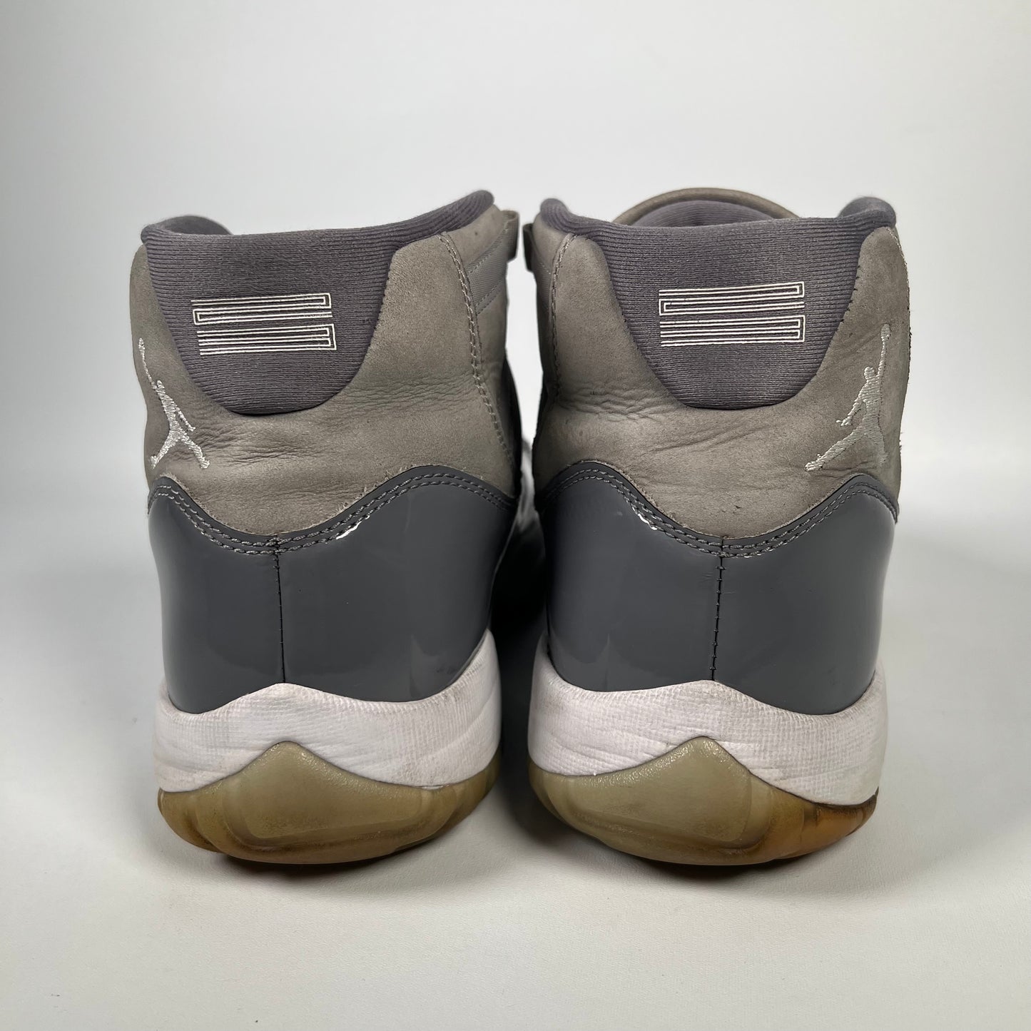 Jordan 11 Cool Grey (2021) Size 10 USED s18076