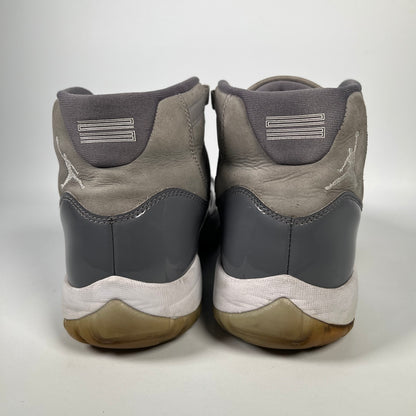 Jordan 11 Cool Grey (2021) Size 10 USED s18076