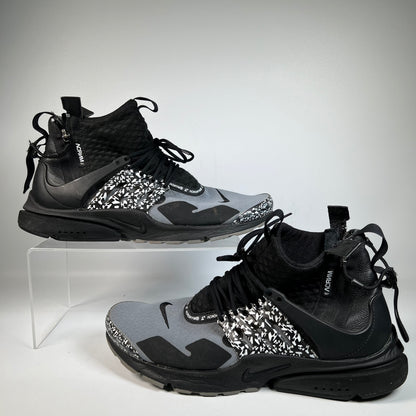 Nike Air Presto Mid Acronym Cool Grey (2018) Size 12 USED s21818