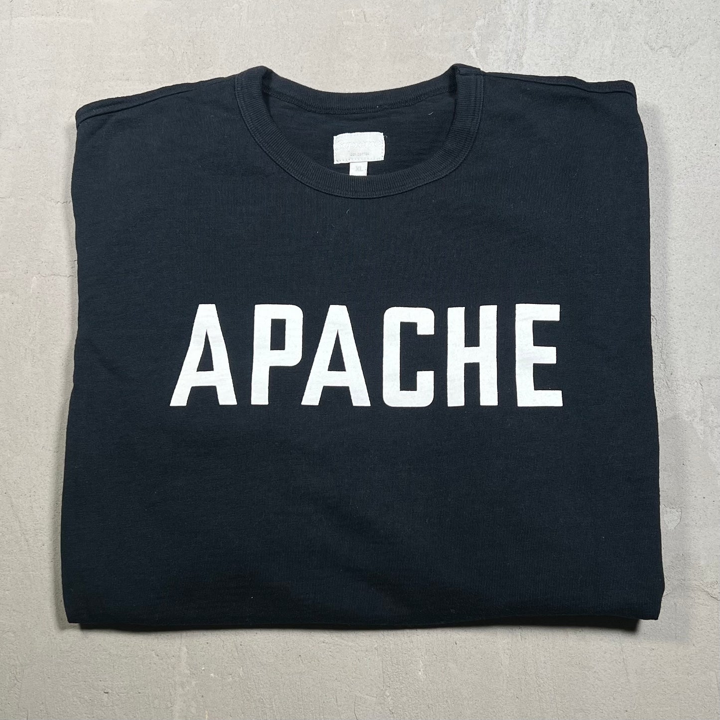 Supreme Apache Longsleeve Navy (2009) Size XL USED x17269