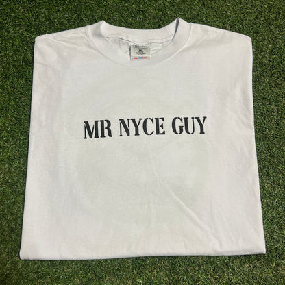 Mr Nyce Guy Rolex Shaka Wear Tag White Tee Size XXL USED v16377