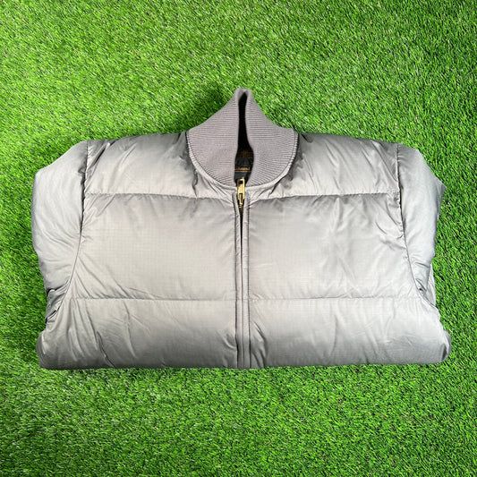 JJJJound Eddie Bauer 22 Grey Down Jacket Size Medium USED x15735