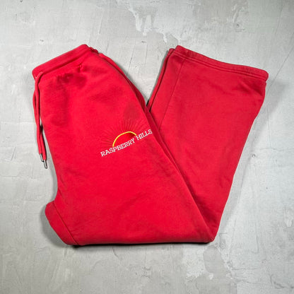 GV Gallery Raspberry Hills Casamigos Red Sweatpants Size Small USED x18957
