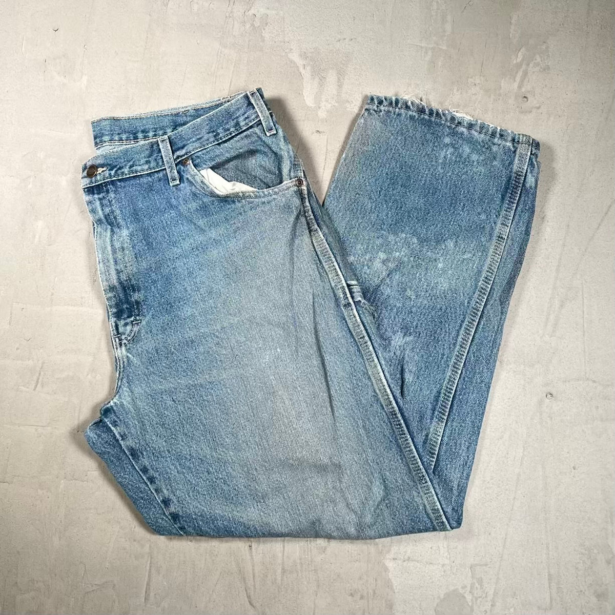 Dickes Workwear Blue Jeans Size 38x30 USED v20364