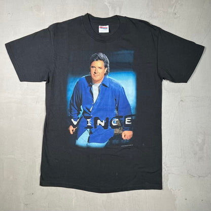 1999 Vince Gill Country Music Tour Black Tee Size Medium USED v20287