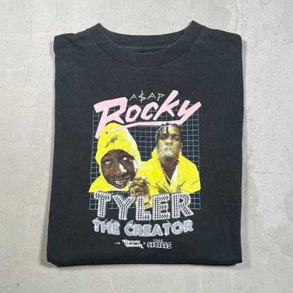 Asap Rocky x Tyler 2015 Tour Black Longsleeve Size Small USED x2463