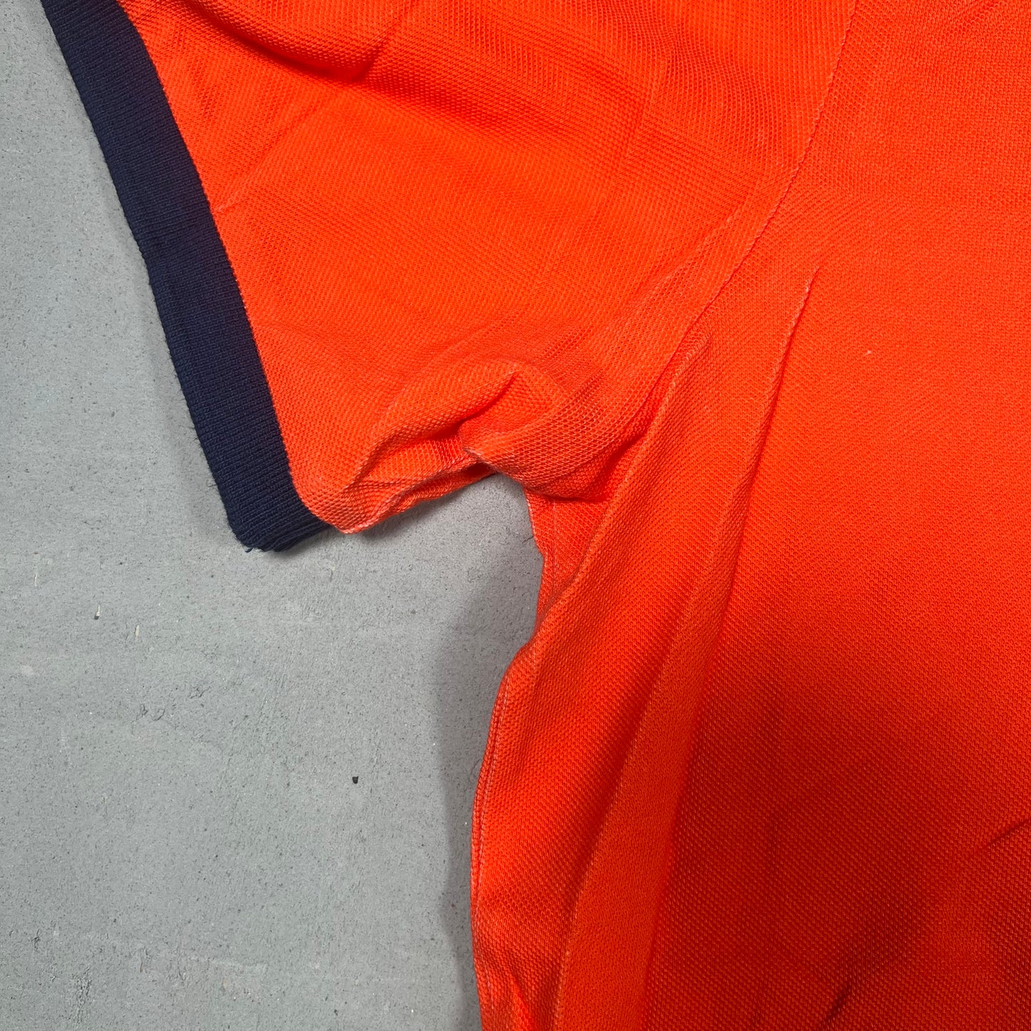 Y2K Polo Country Ralph Lauren Terrain Climbing Polo Orange Size Large USED v19010