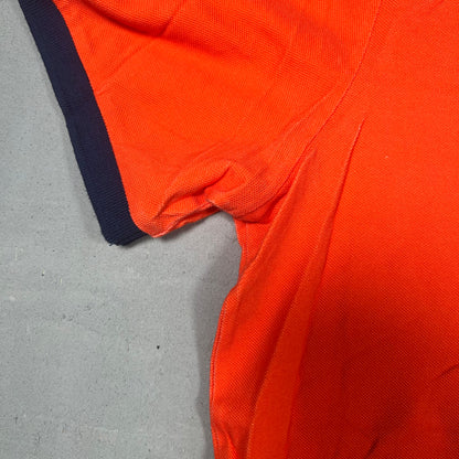 Y2K Polo Country Ralph Lauren Terrain Climbing Polo Orange Size Large USED v19010