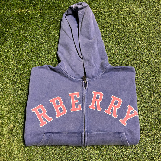 GV Gallery Raspberry VIP Purple Zip Up Hoodie Size Large NEW x13957