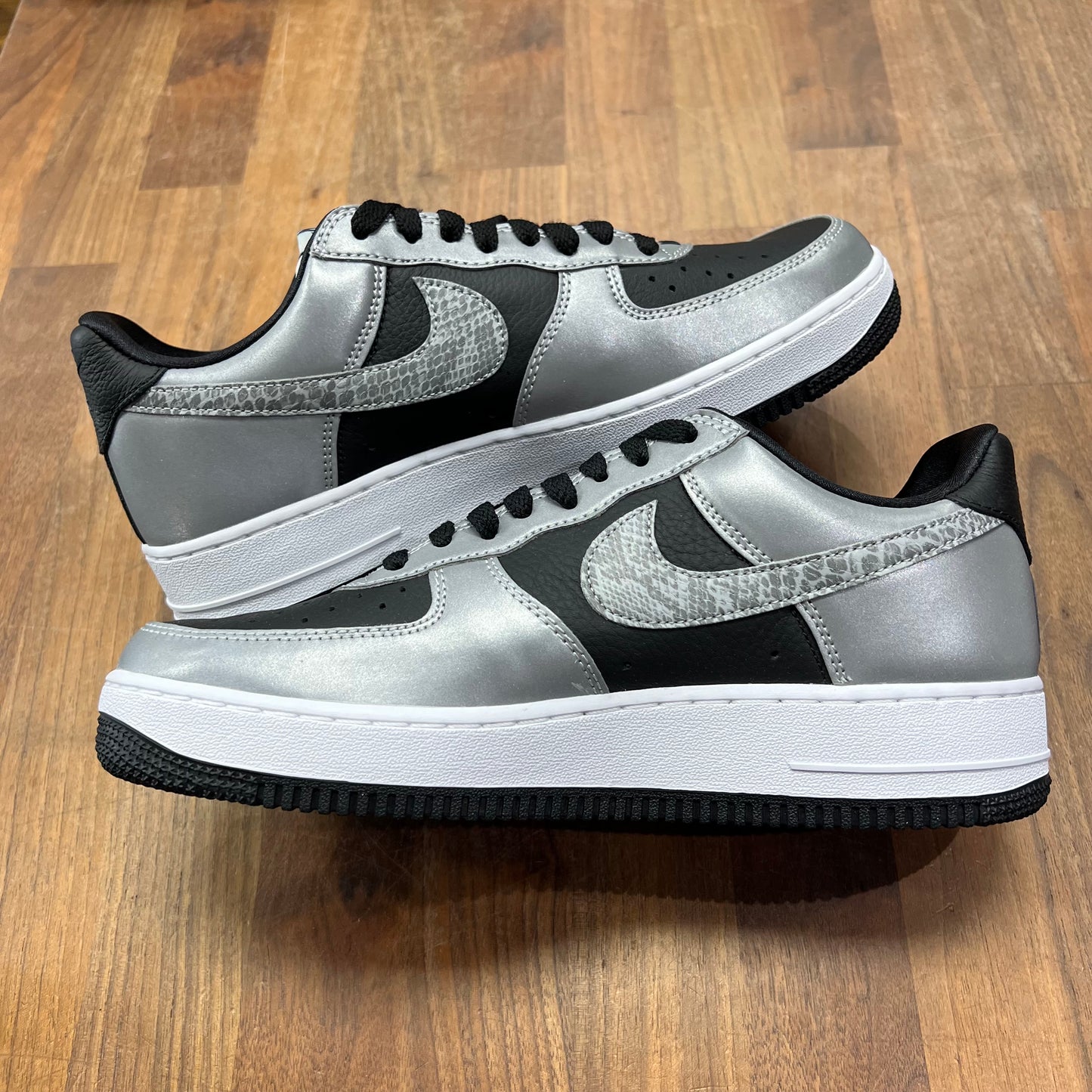 Nike Air Force One Low Silver Snake (2021) Size 9 NEW s16693