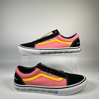 Vans Skate Old Skool Supreme Tribal Barbed Wire Pink (2021) Size 10.5 NEW s19018