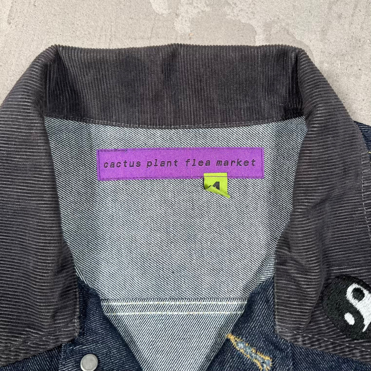 Cactus Plant Flea Market CPFM Human Made WWCD Denim Jean Jacket (2022) Size 4 (XL) USED x18883