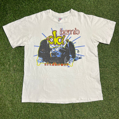 1993 KrissKross "Da Bomb" White Tee Size XL USED v16080
