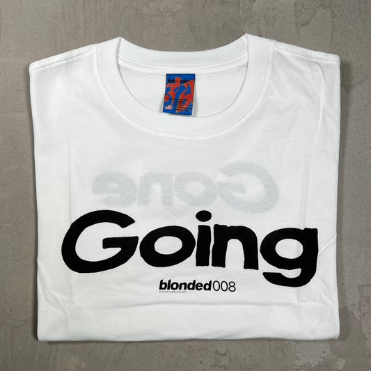 Frank Ocean "Blonded" White Tee Size Large NEW x18629
