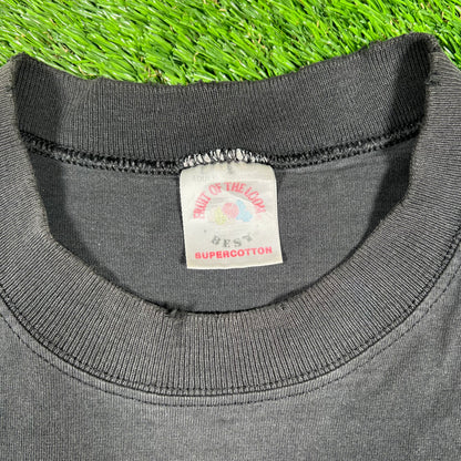 1990s Atari T Mek Promo Black Tee Size Large USED v16789