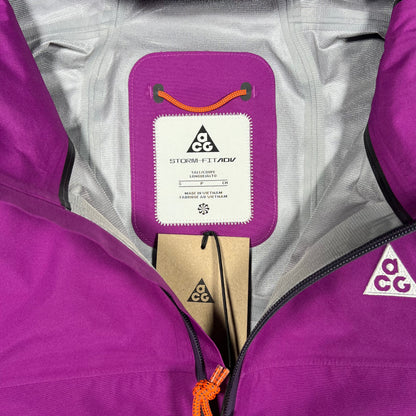 Nike ACG Gore-Tex Storm Fit Purple Light Jacket Size Small NEW v17393